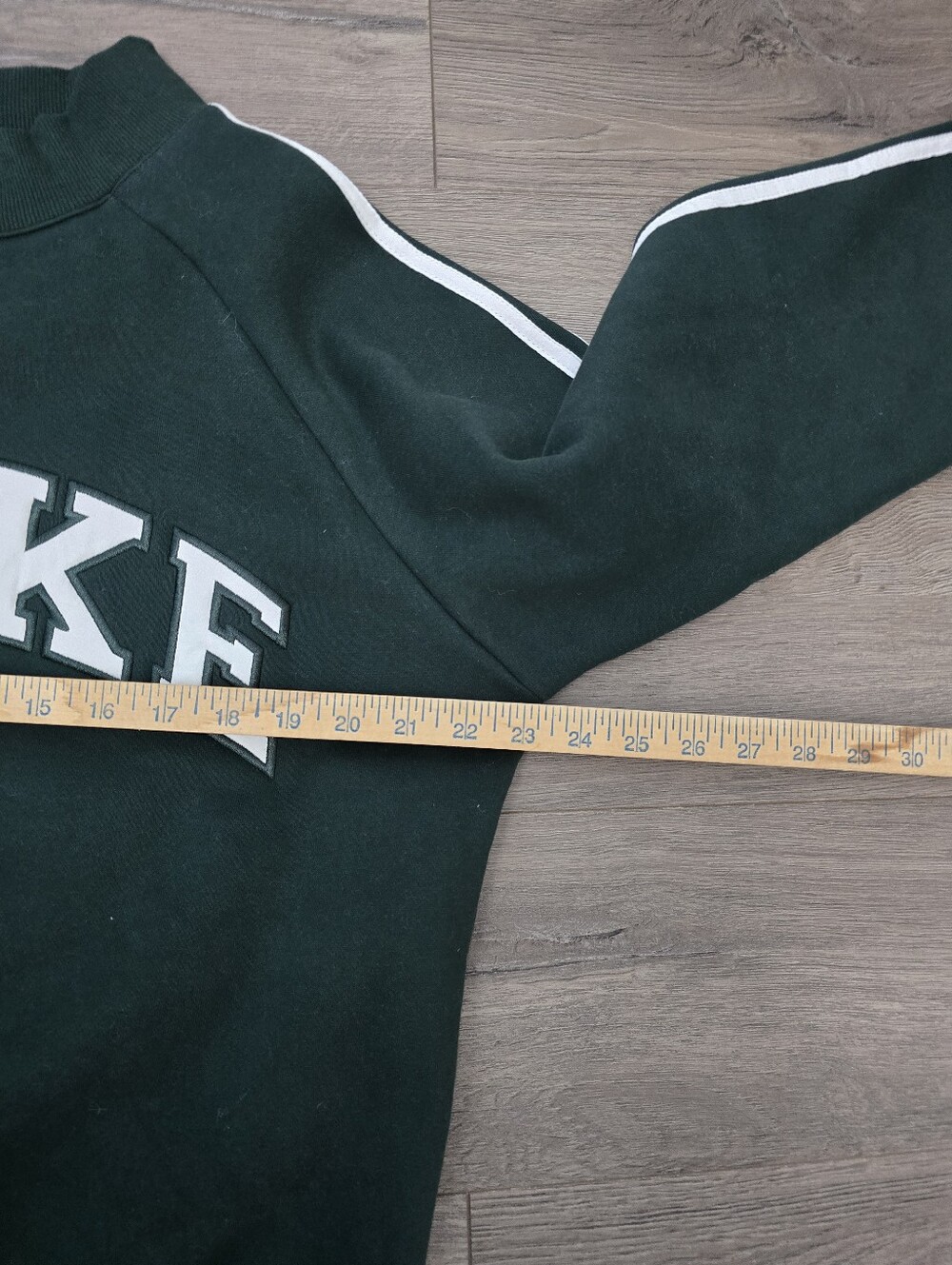 Dark green PARKE fleece set Sporty Stripes Comfy Preppy Trendy Athleisure Active - Picture 7 of 16